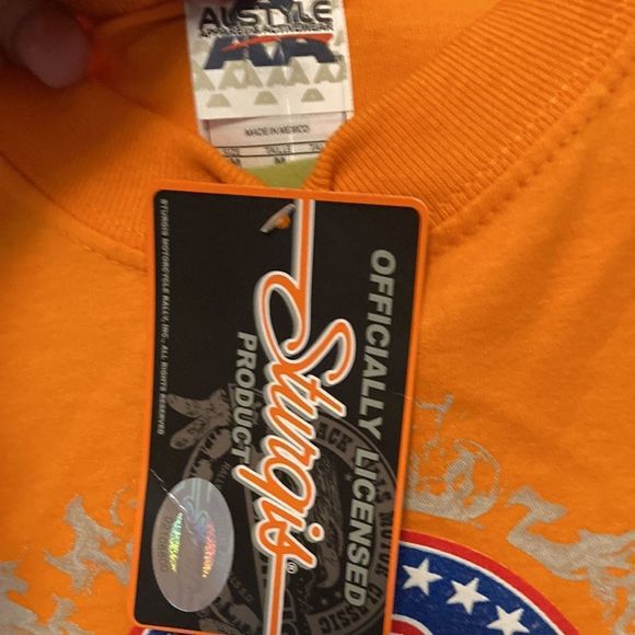 STURGIS rally- sleeveless Tshirt biker core - Picture 3 of 5